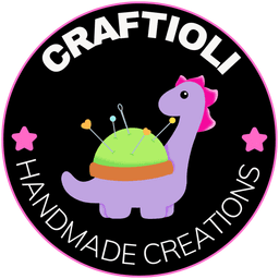 Logo Craftioli with dino